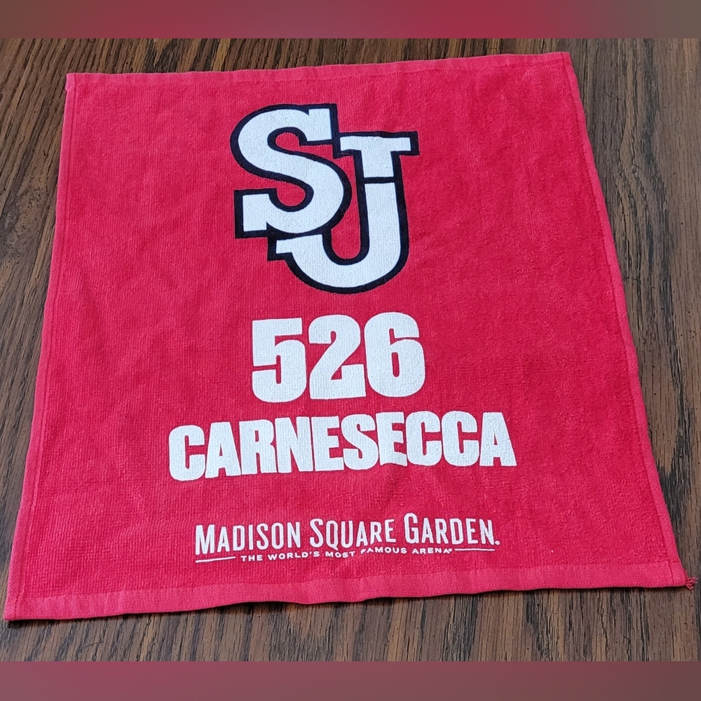 St. John's University Carnesecca towel